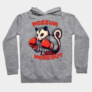 Kickboxing possum Hoodie